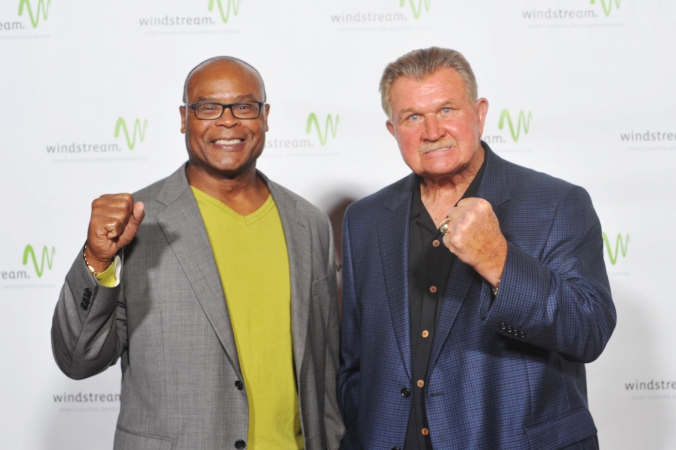 Mike Singletary, coach mike ditka, celebrity event photography by fab photo chicago