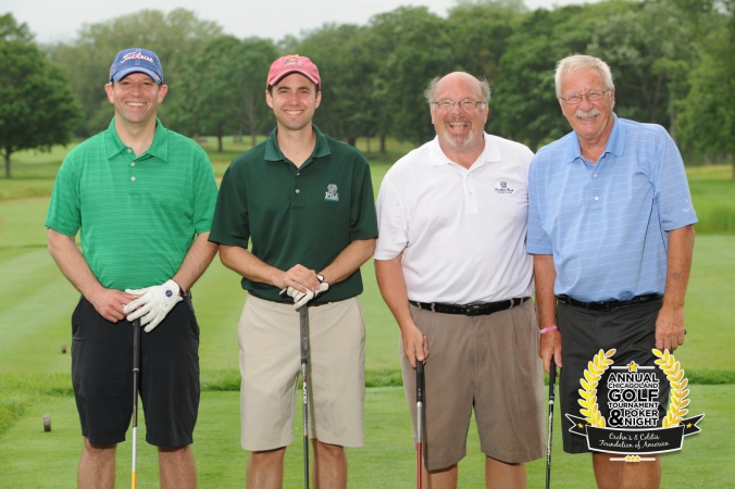 skokie country club hosts ccfa chicagoland golf outing, every foursome gets complimentary 4x6 photo printed instantly on site, golf photography by FAB PHOTO