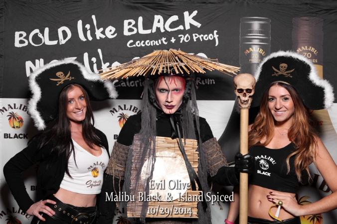 Malibu Black step repeat photo acitivity with onsite printing, chicago event photography by fab photo.