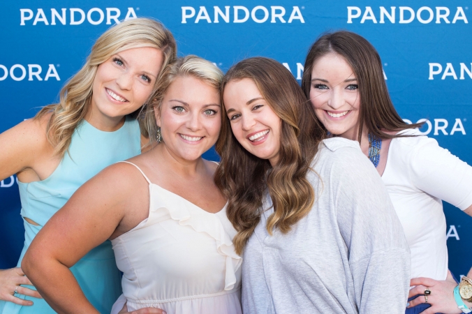 PANDORA employees celebrating the new downtown Chicago office grand opening